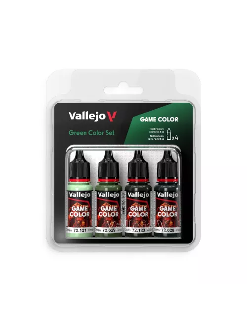 Game Color Set Vert - Peinture