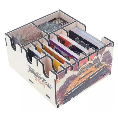 Thunder Road: Vendetta - Colour Insert - Rangement pour Boîte Folded Space - Accessoires Jeux de société - Ludum.fr