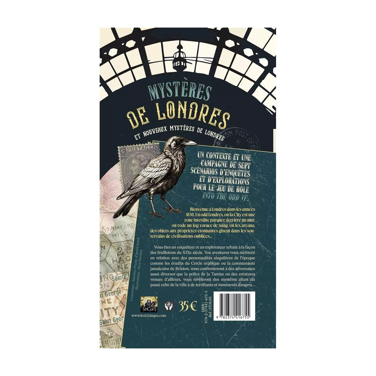 Into the Odd : Mystères de Londres et Nouveaux Mystères de Londres 