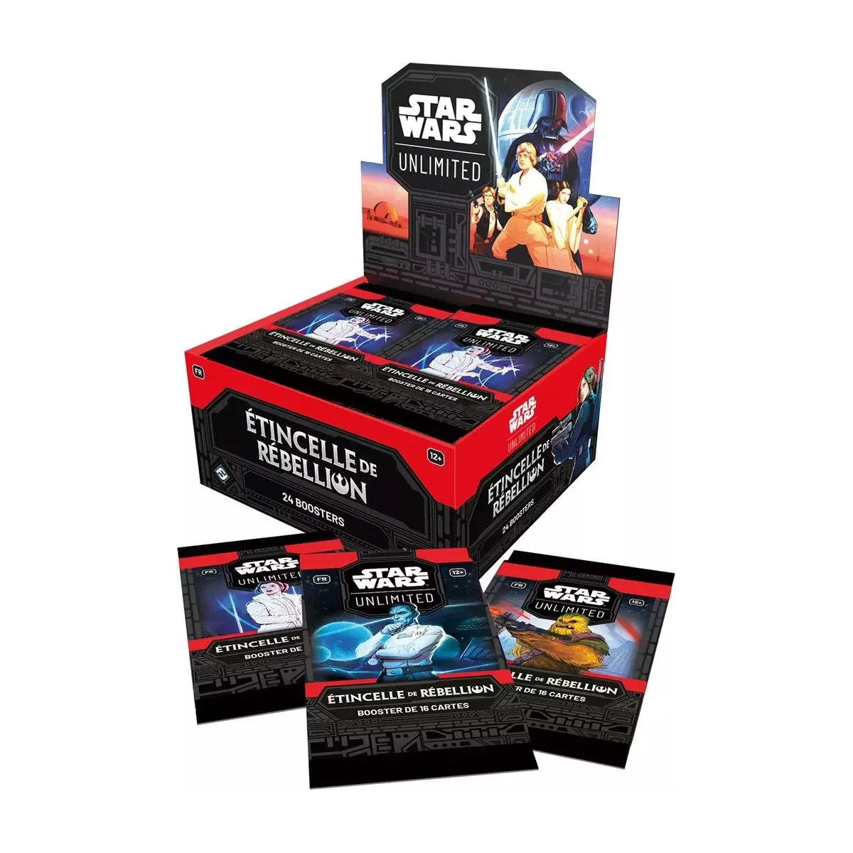 Star Wars Unlimited - Étincelle De Rébellion : Boite 24 boosters