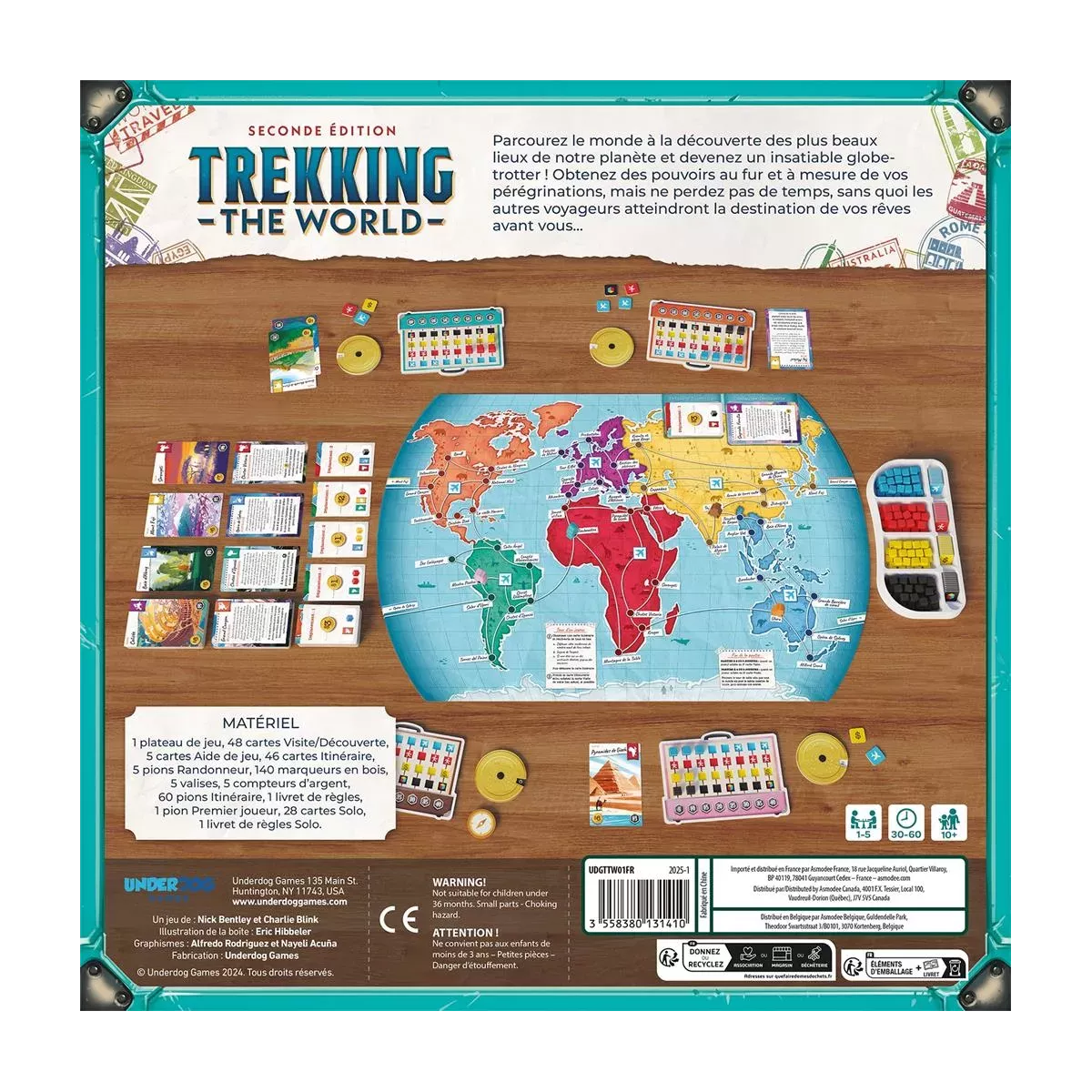 Trekking The World Jeux de société stratégie{image_id}
