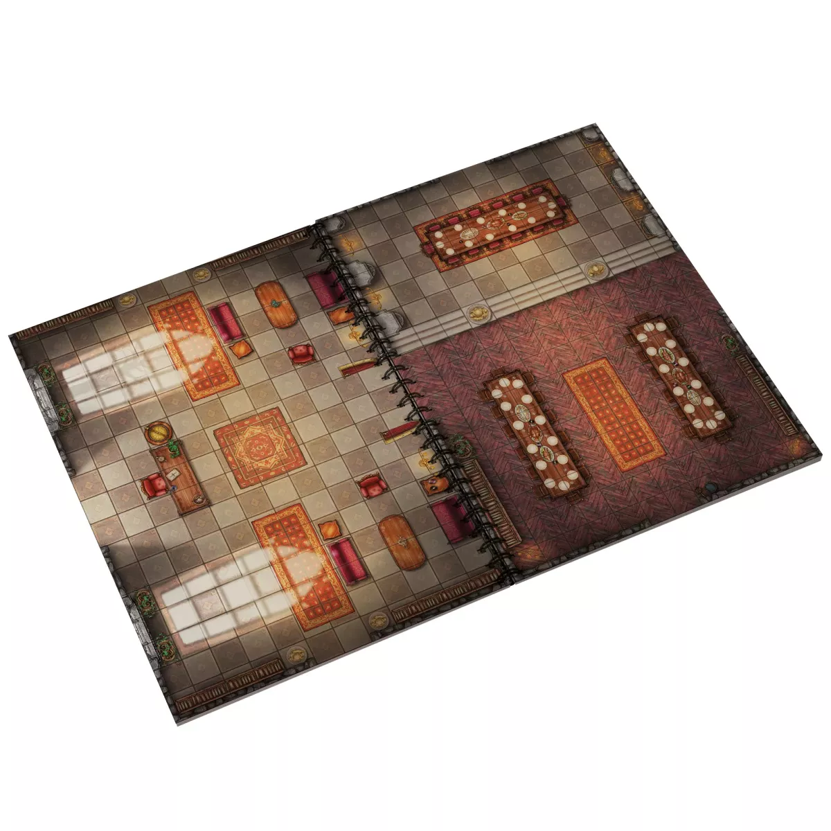 Livre Plateau de Jeu - Epic Battle Mats : Dungeon Edition - Taille XL