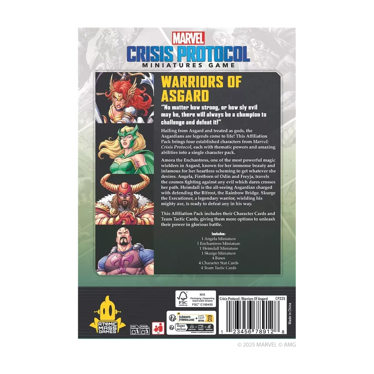 Marvel Crisis Protocol : Warriors of Asgard - Affiliation Pack 