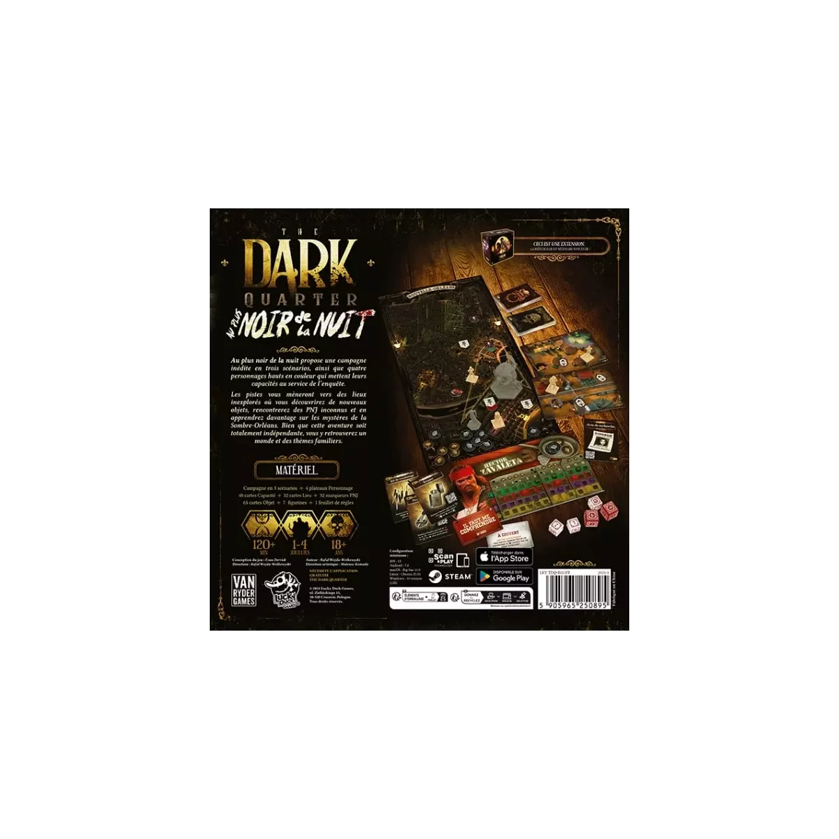The Dark Quarter : Au Plus Noir de la Nuit - Extension 