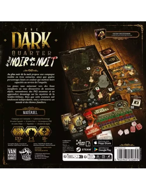 The Dark Quarter : Au Plus Noir de la Nuit - Extension 