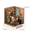 Book Nook - Le Cabinet de Voyante Moon Magic - Book Nook - Ludum.fr