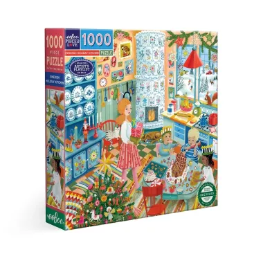 Puzzle Swedish Holiday Kitchen - 1000 pièces