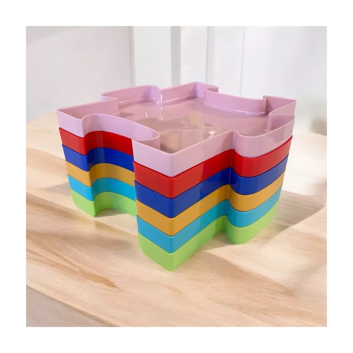 6 Plateaux de Tri pour puzzles - Professor Puzzle - Ludum.fr