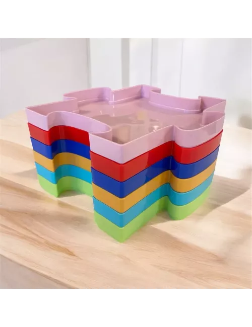 6 Plateaux de Tri pour puzzles - Professor Puzzle - Ludum.fr