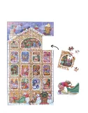 Puzzle Calendrier de l'Avent - Peek Into Santa's Workshop - 24 x 20 pièces - Professor Puzzle - Ludum.fr
