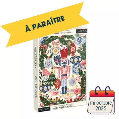 Puzzle Noël Folklorique - 1000 pièces