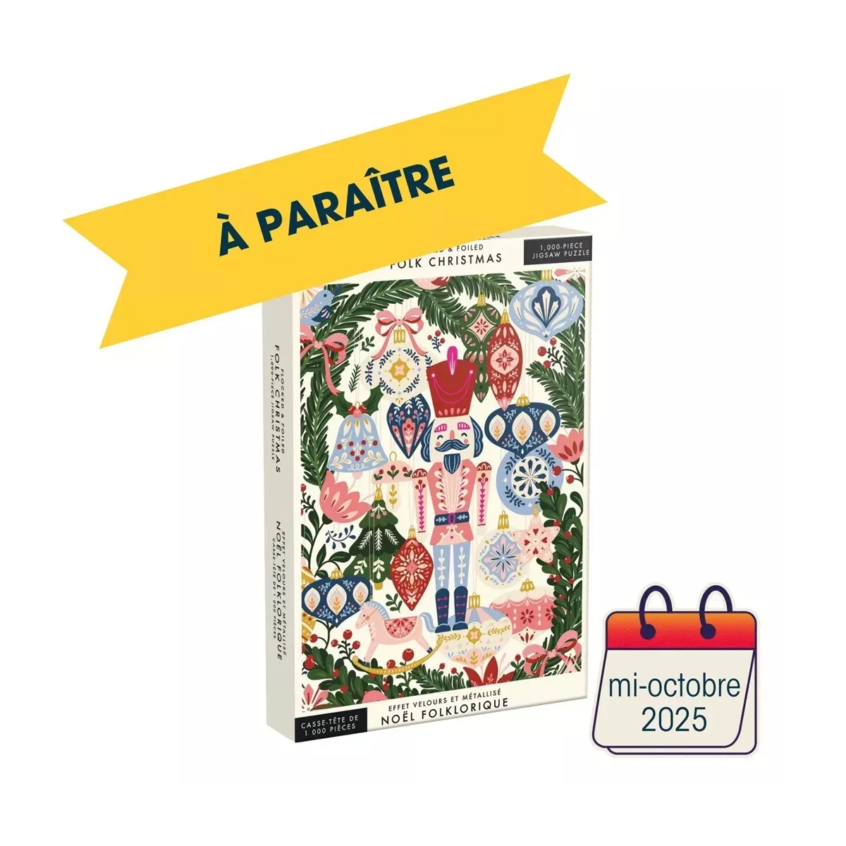 Puzzle Noël Folklorique - 1000 pièces - Professor Puzzle - Ludum.fr