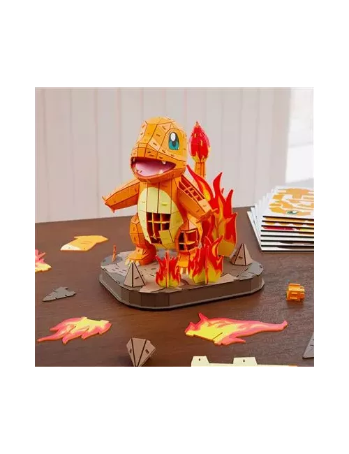 Puzzle 4D Build - Pokémon : Salamèche - 241 pièces 