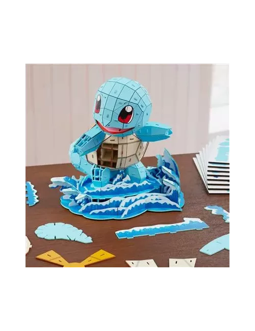 Puzzle 4D Build - Pokémon : Carapuce - 180 pièces 
