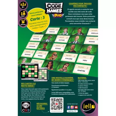 Codenames Duo - Nouvelle Édition