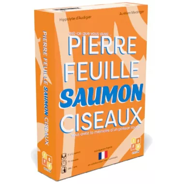 Pierre Feuille Saumon Ciseaux