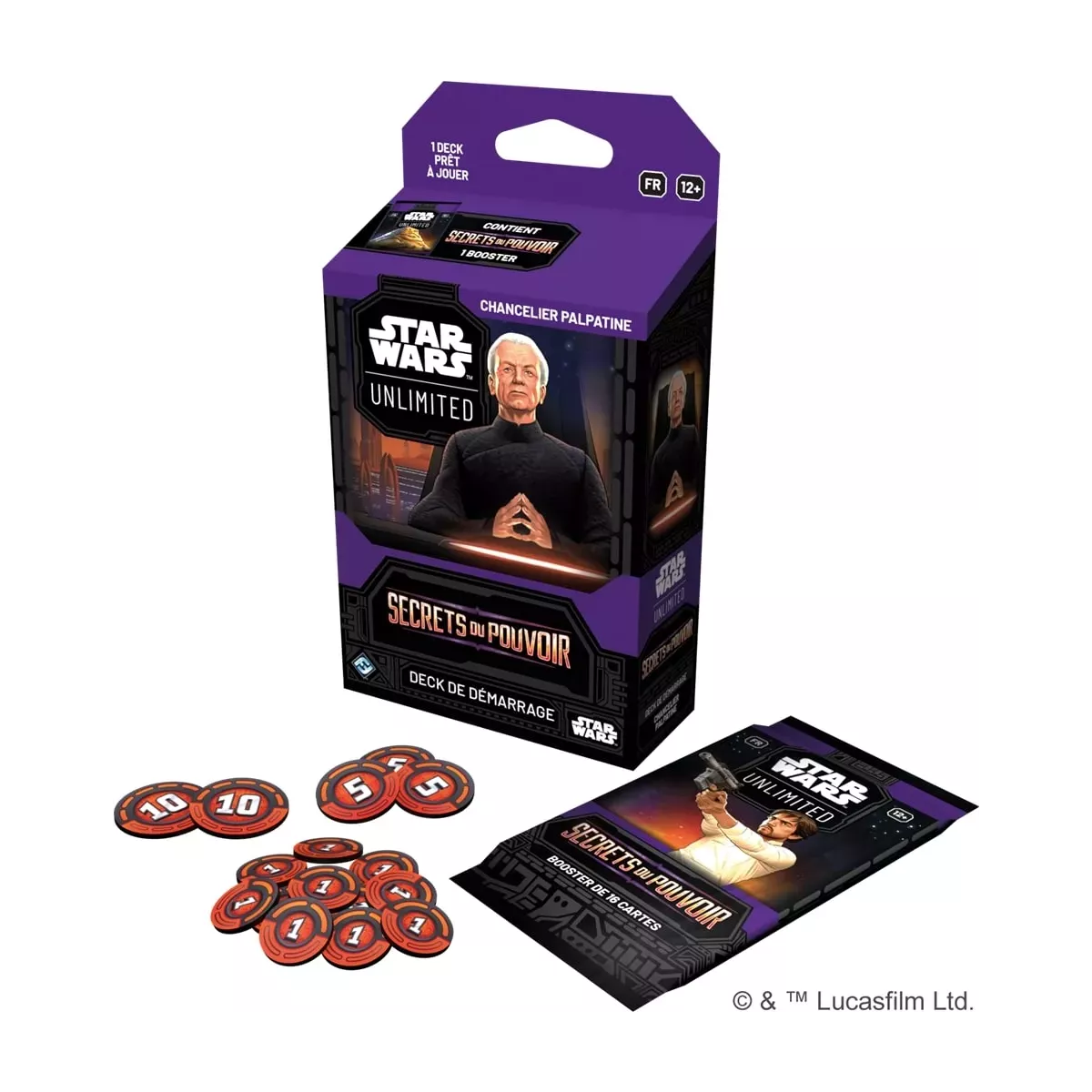 Star Wars Unlimited - Secrets du Pouvoir : Deck de Démarrage Chancelier Palpatine 