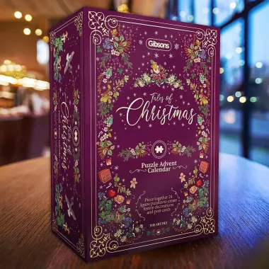 Puzzle Gibsons Calendrier de l'Avent The Art File - 24 mini puzzles