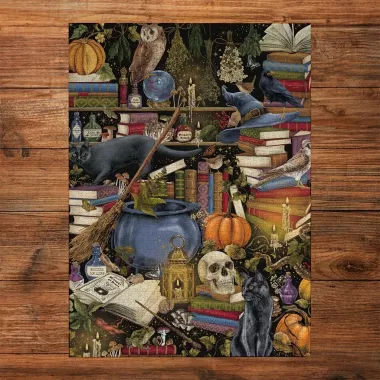 Puzzle Gibsons The Art File : Witchcraft - 1000 pièces