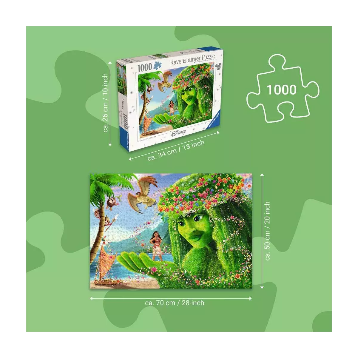 Puzzle Disney : Vaiana - 1000 pièces 