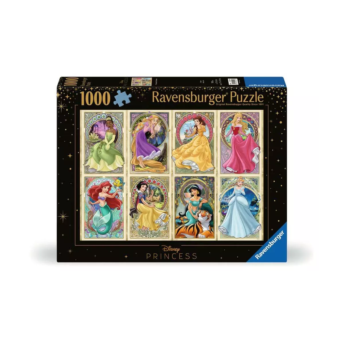 Puzzle Disney : Princesses Art Nouveau - 1000 pièces 