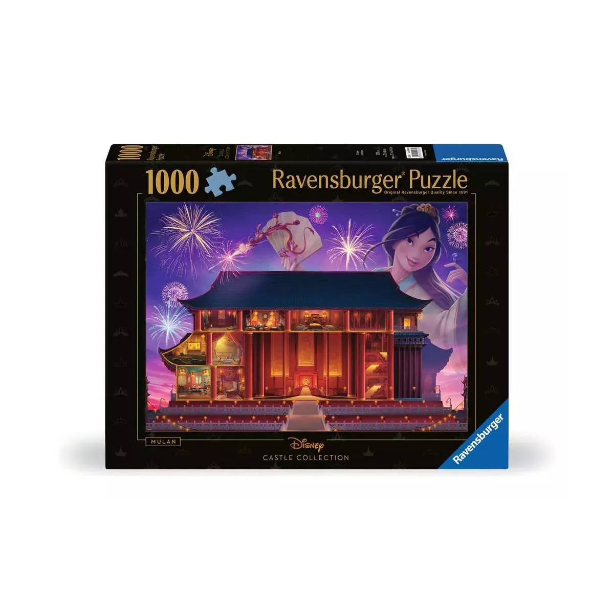 Puzzle Disney : Mulan - Collection Château Disney Princesses - 1000 pièces 