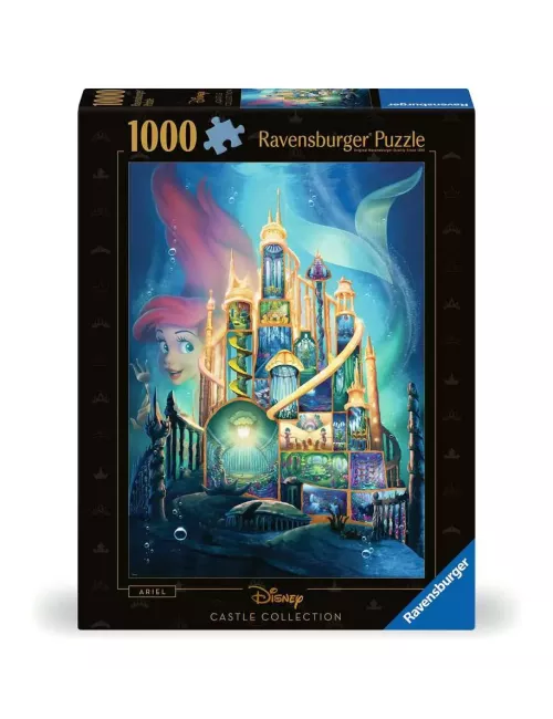 Puzzle Disney : Ariel - Collection Château Disney Princesses - 1000 pièces 