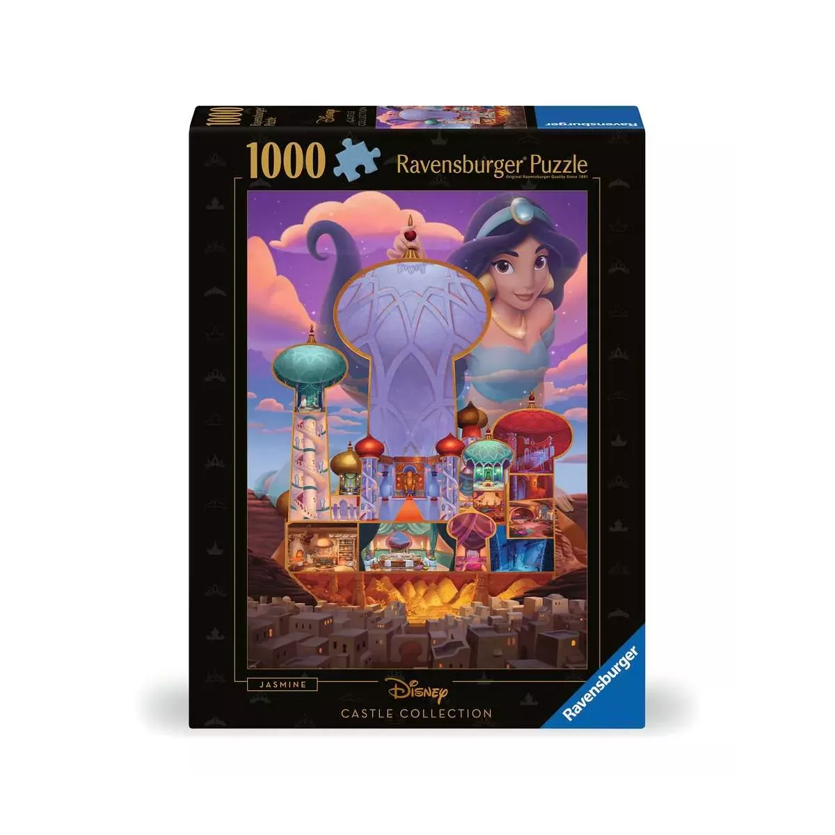 Puzzle Disney : Jasmine - Collection Château Disney Princesses - 1000 pièces 