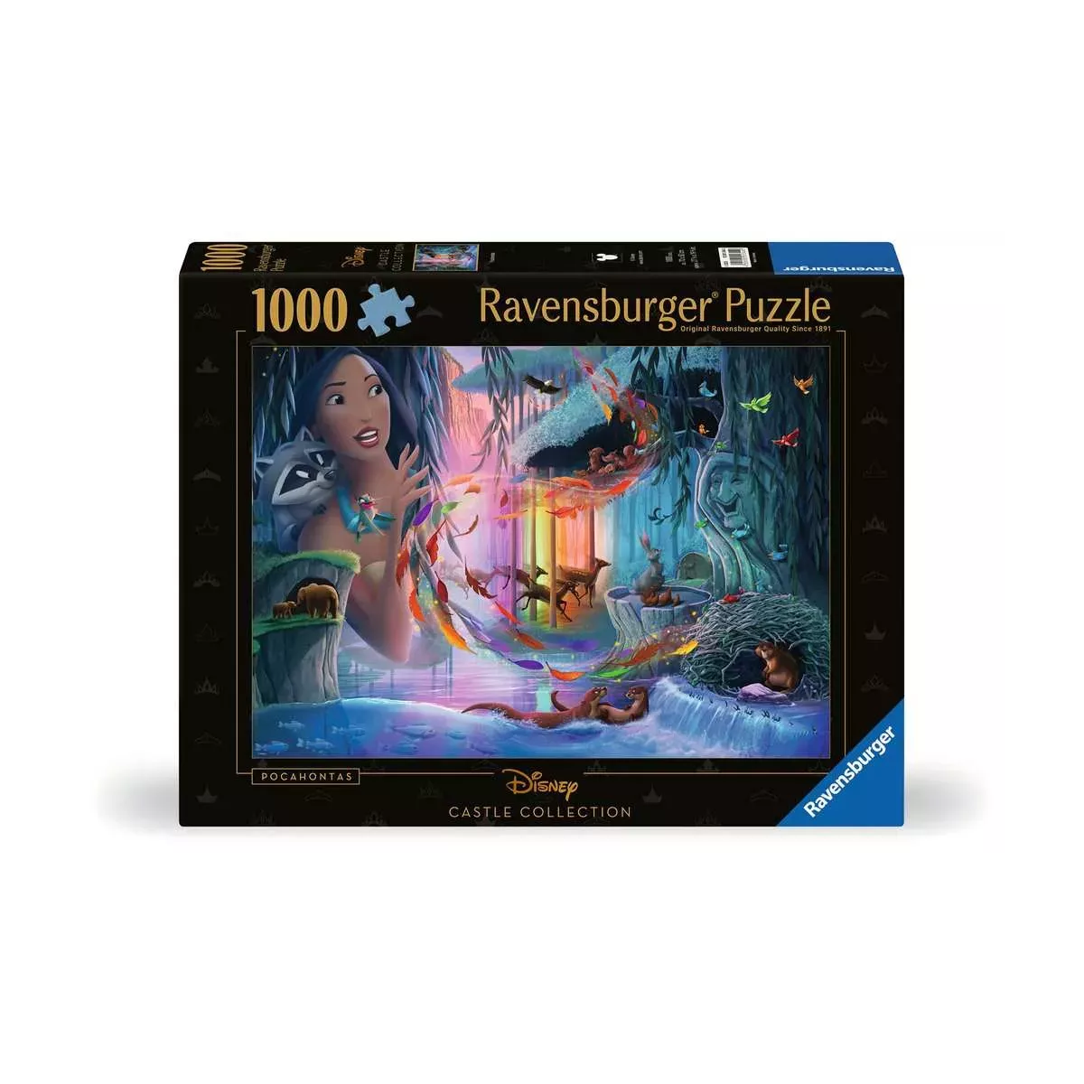 Puzzle Disney : Pocahontas - Collection Château Disney Princesses - 1000 pièces 