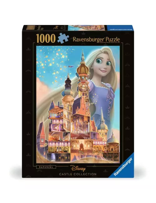 Puzzle Disney : Raiponce - Collection Château Disney Princesses - 1000 pièces 