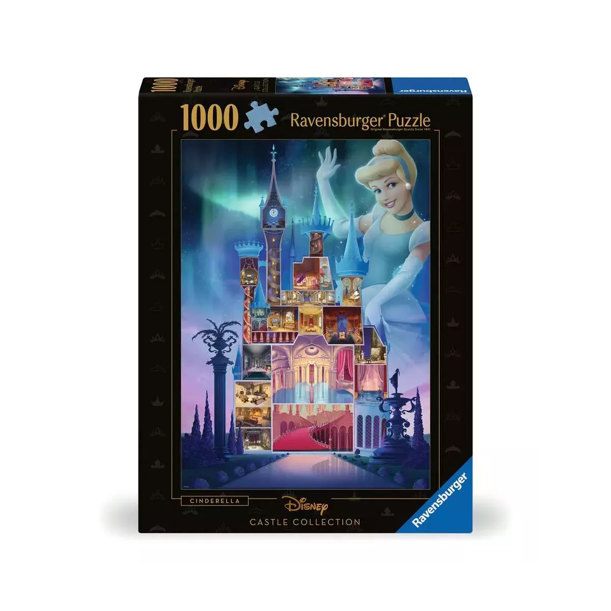 Puzzle Disney : Cendrillon - Collection Château Disney Princesses - 1000 pièces 