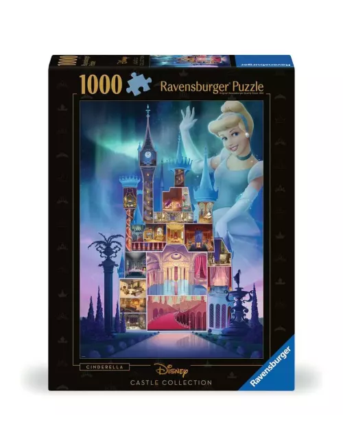Puzzle Disney : Cendrillon - Collection Château Disney Princesses - 1000 pièces 