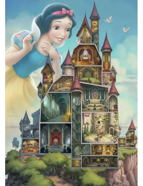 Puzzle Disney : Blanche Neige - Collection Château Disney Princesses - 1000 pièces 
