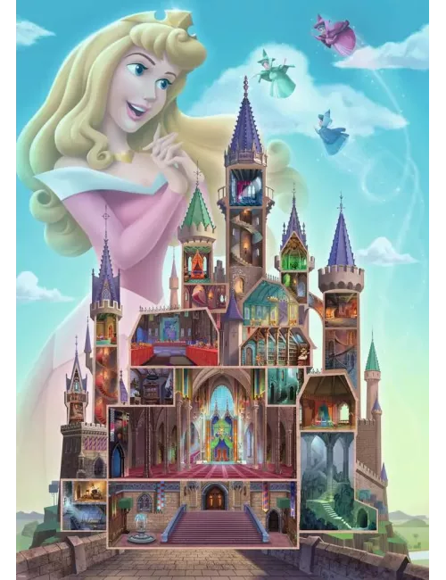 Puzzle Disney : Aurore - Collection Château Disney Princesses - 1000 pièces 