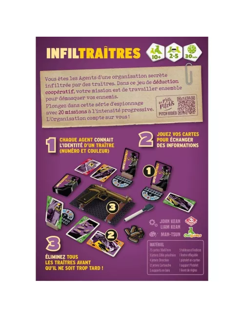 infiltraîtres plateau