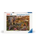 Puzzle Animaux du Continent Africain - 3000 pièces 