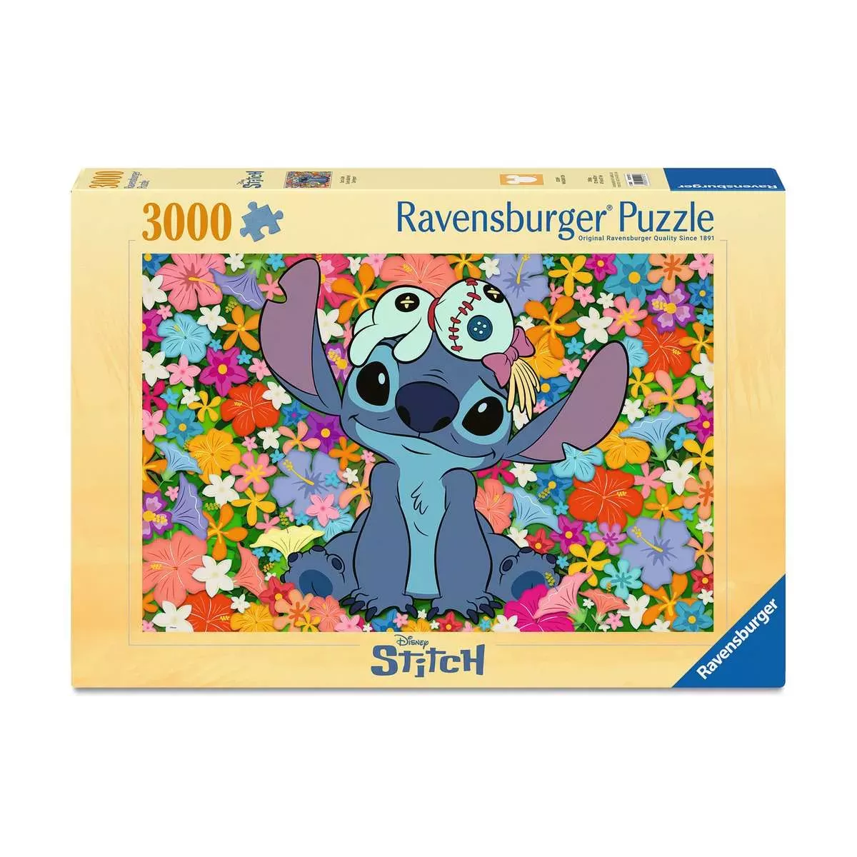 Puzzle Disney : Stitch en fleurs - 3000 pièces 