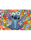 Puzzle Disney : Stitch en fleurs - 3000 pièces 