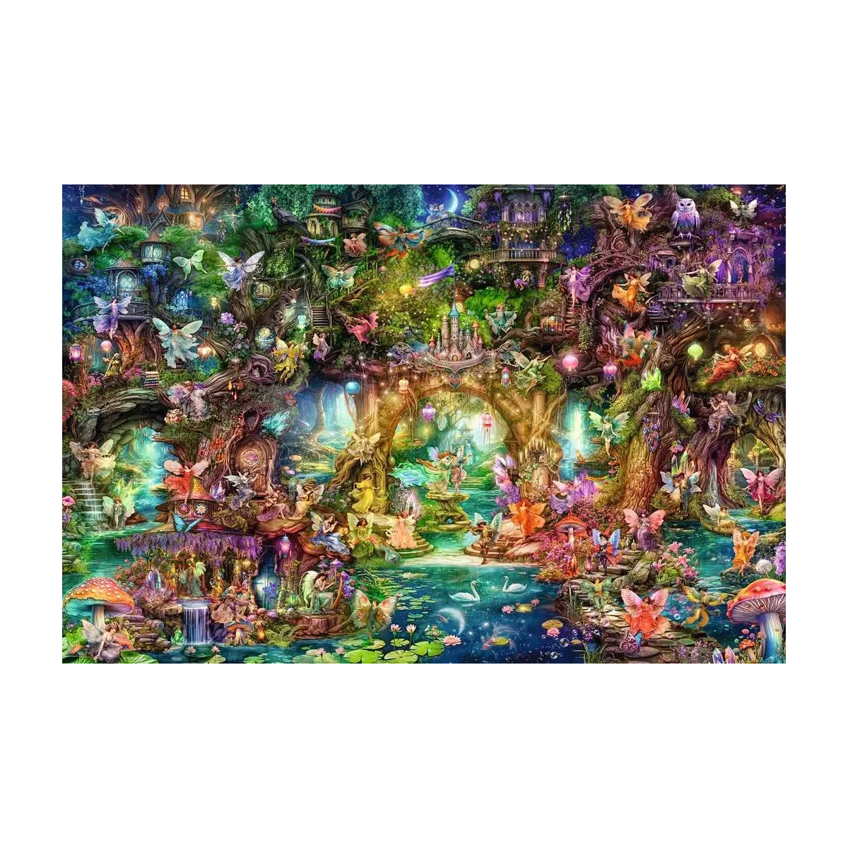 Puzzle Le Royaume des Fées de Aimee Steward - 4000 pièces 