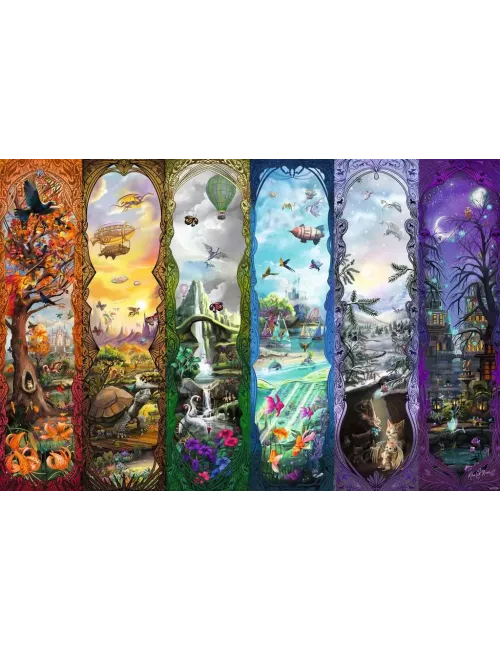 Puzzle Les Six Portails - 7000 pièces 