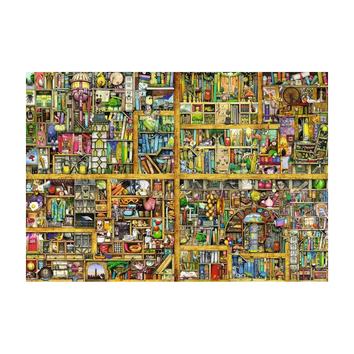 Puzzle Bibliothèque Magique XXL de Colin Thompson - 18000 pièces 