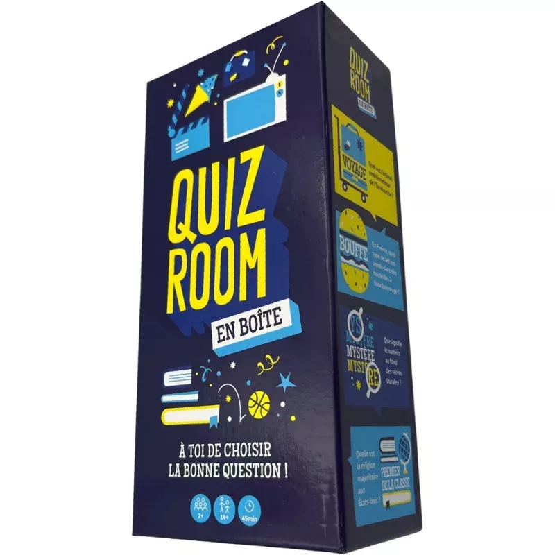 Boite de Quiz Room en Boîte