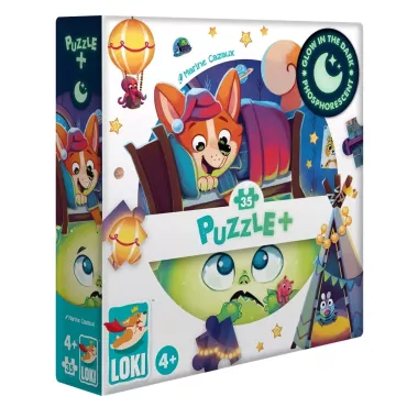 Puzzle Loki et le Monstre sous le lit - 35 pièces