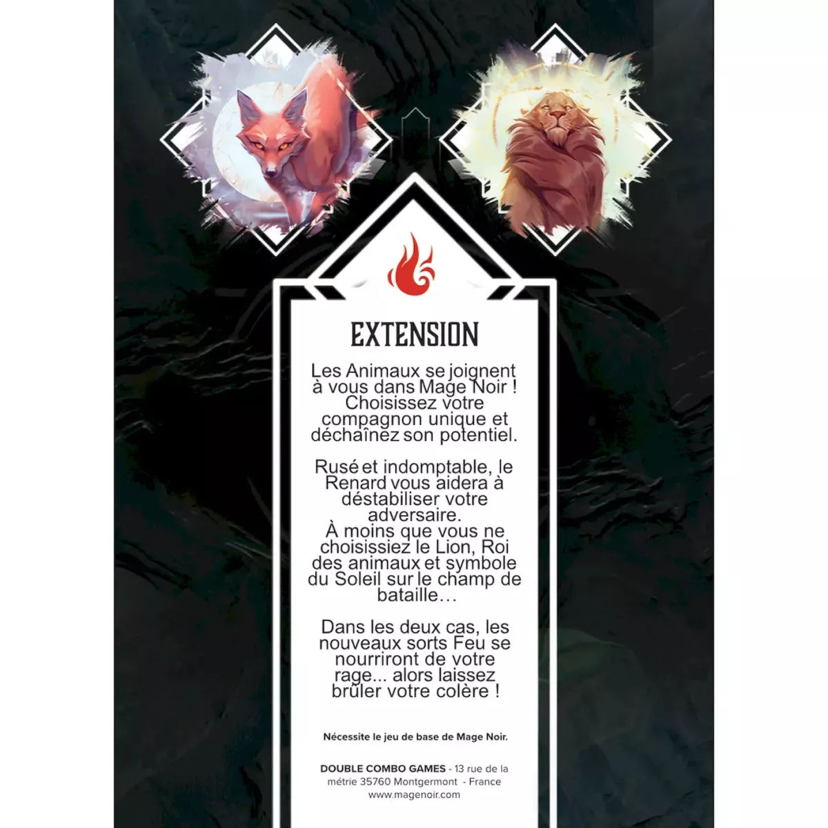 Mage Noir : Le Renard et la Vengeresse - Extension Feu 