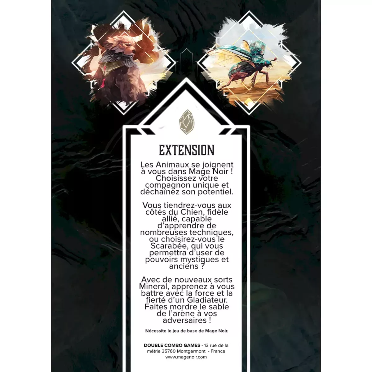 Mage Noir : Le Chien et le Guerrier - Extension Minéral 