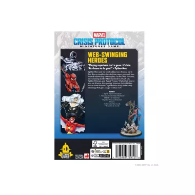 Marvel Crisis Protocol : Web-Swinging Heroes - Affiliation Pack