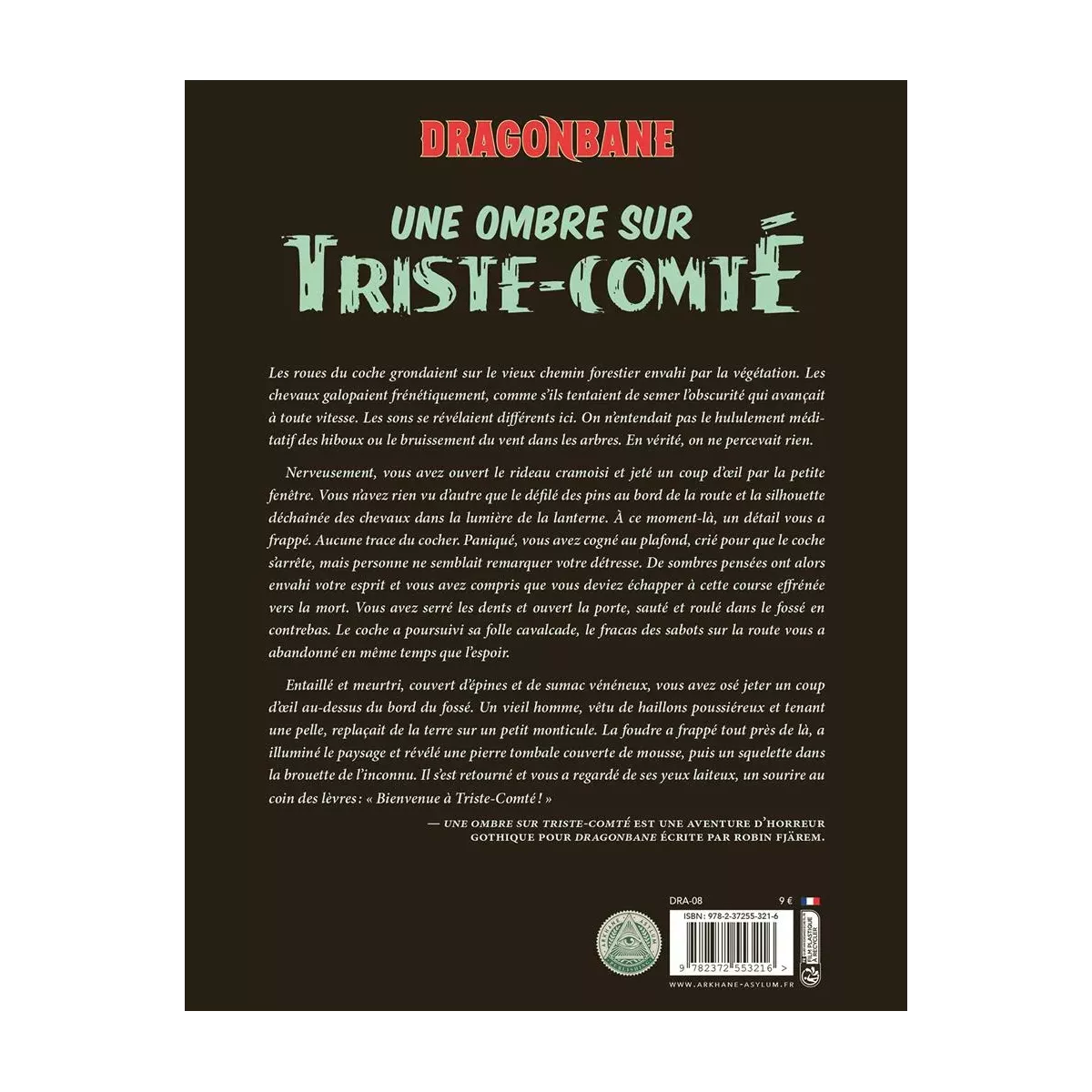 Dragonbane - Une Ombre sur Triste-Comté 