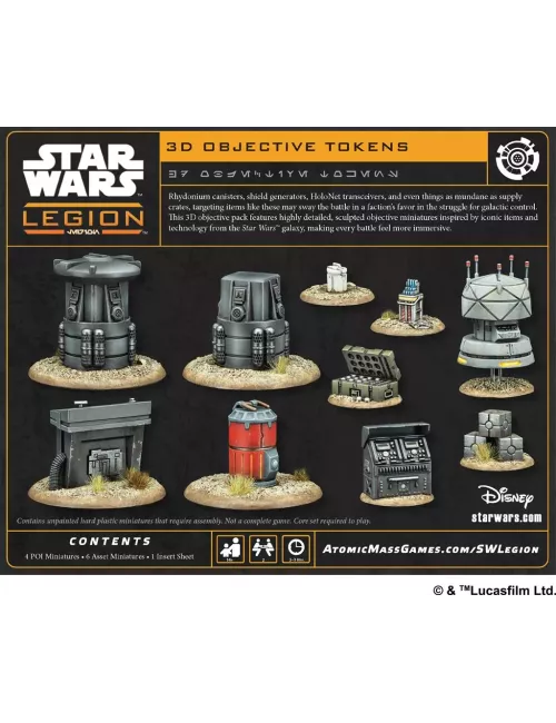 Star Wars : Légion - 3D Objective Tokens - Extension 