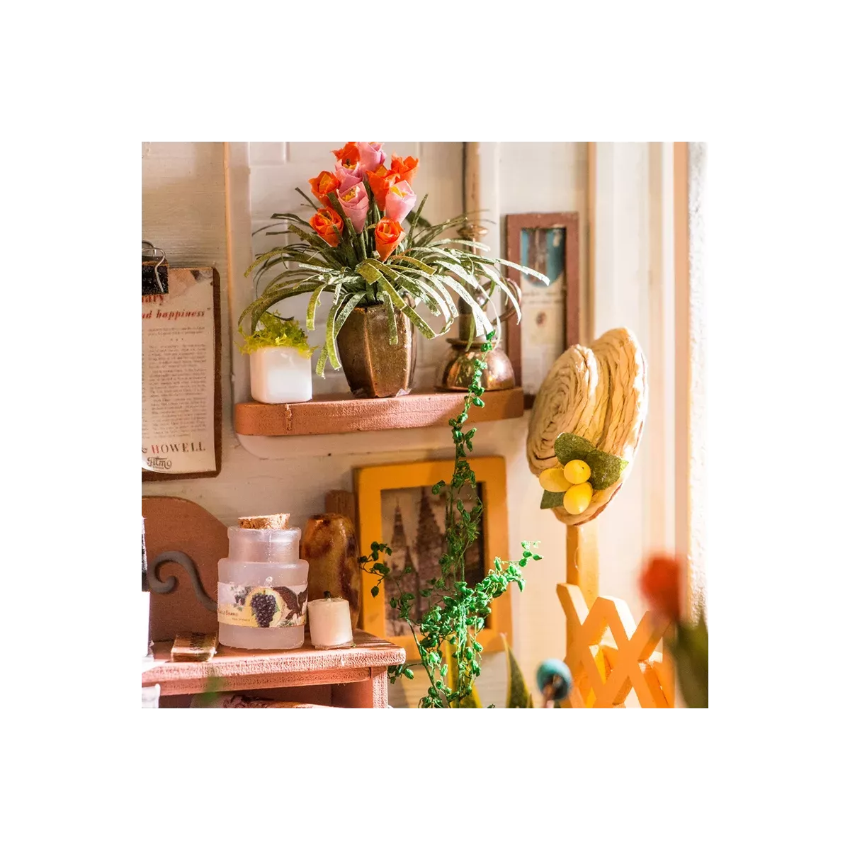 DIY House Rolife - Miller’s Flower House - 210 Pièces 