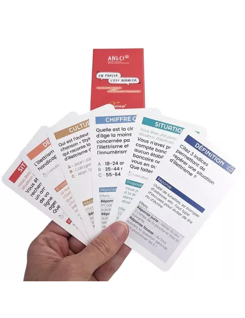 En parler c'est Avancer - Le jeu pour mieux comprendre l'illettrisme 